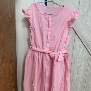 Pink girl dress